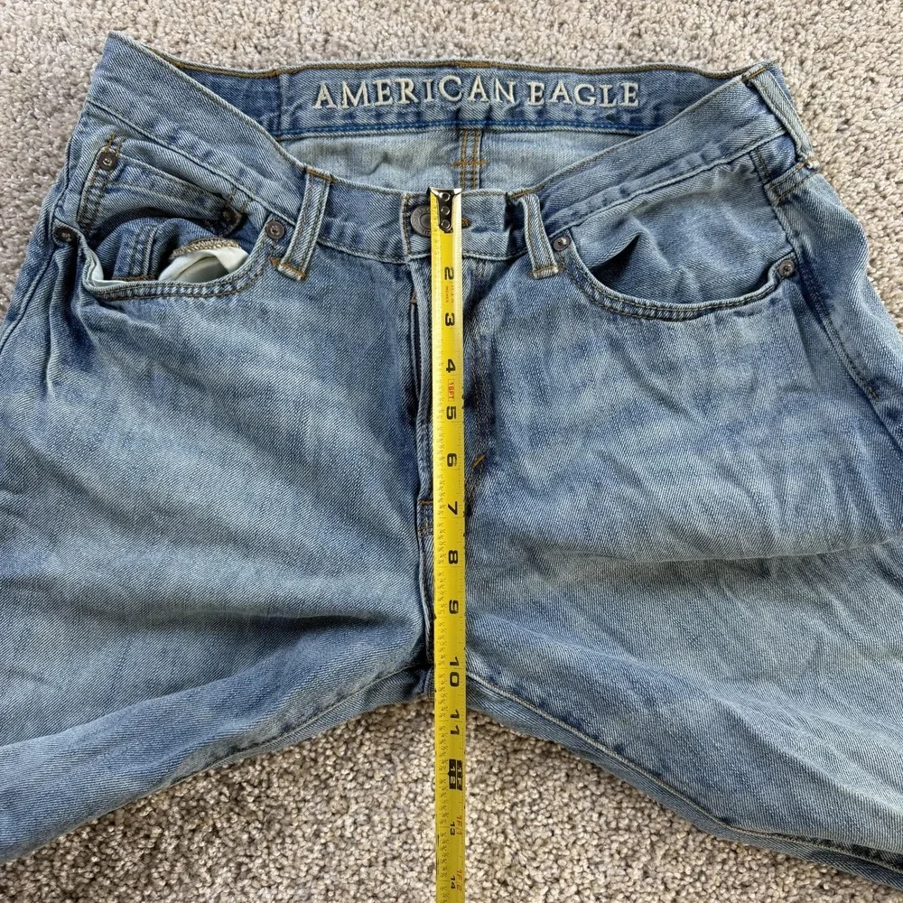 American Eagle Original Boot Jeans Mens 33x32 Medium Wash Blue Denim Bootcut